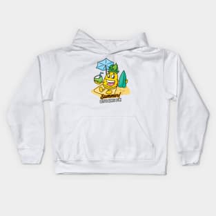 Summer Pineapple Kids Hoodie